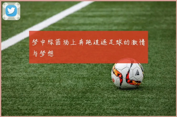 梦中绿茵场上奔跑追逐足球的激情与梦想